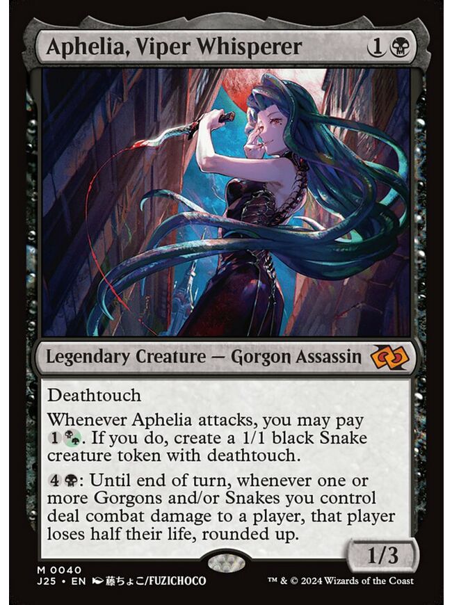Aphelia, Viper Whisperer