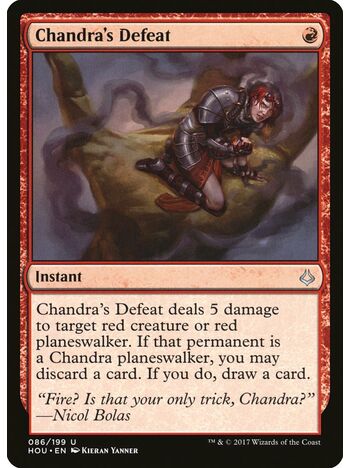 Chandra's Defeat