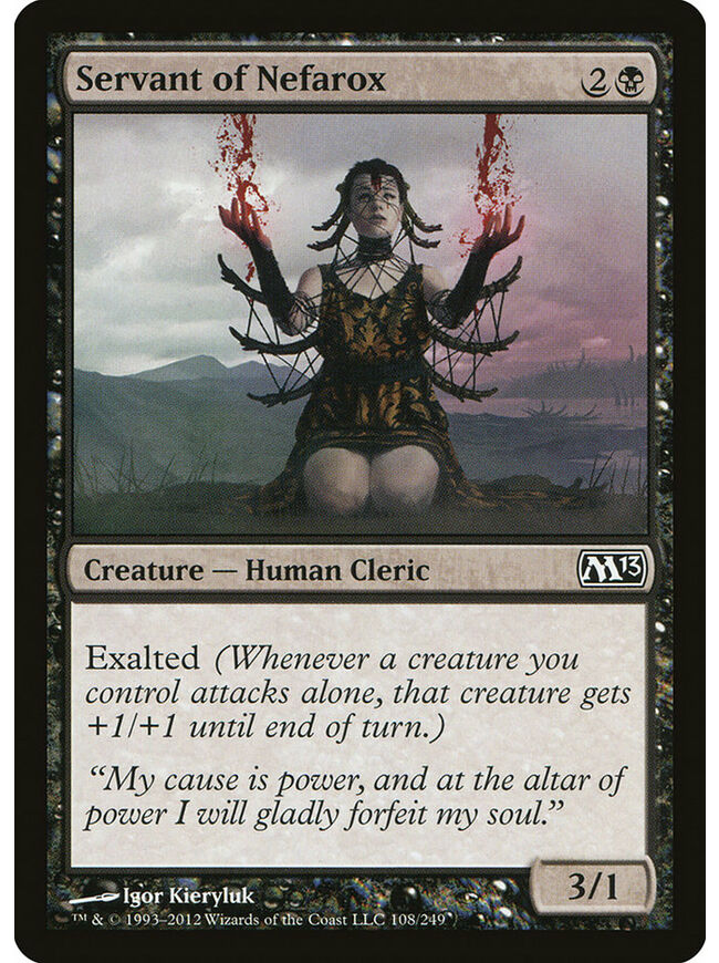 Servant of Nefarox