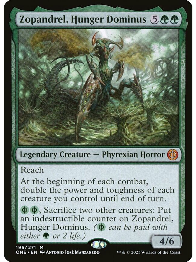 Zopandrel, Hunger Dominus