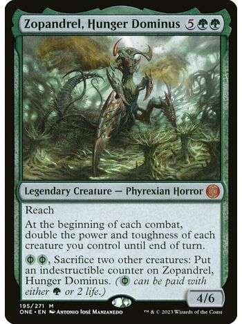 Zopandrel, Hunger Dominus