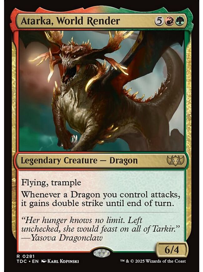 Atarka, World Render