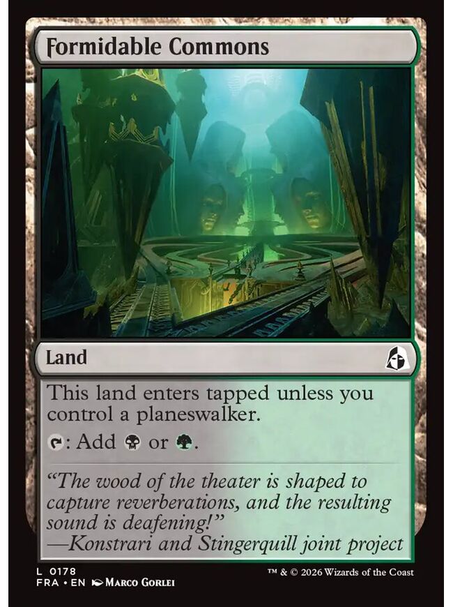 Formidable Commons