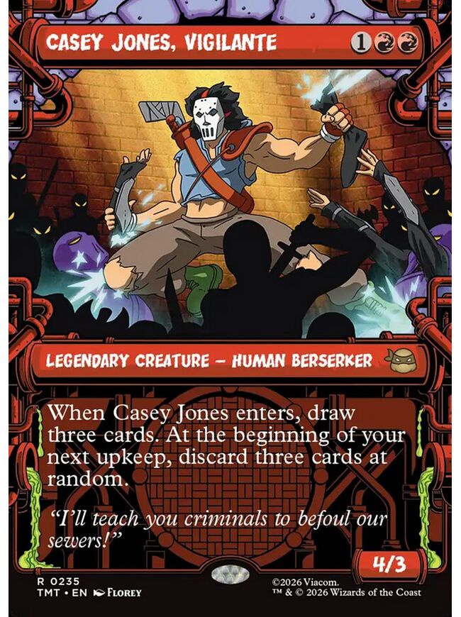 Casey Jones, Vigilante