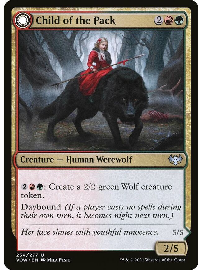 Child of the Pack // Savage Packmate