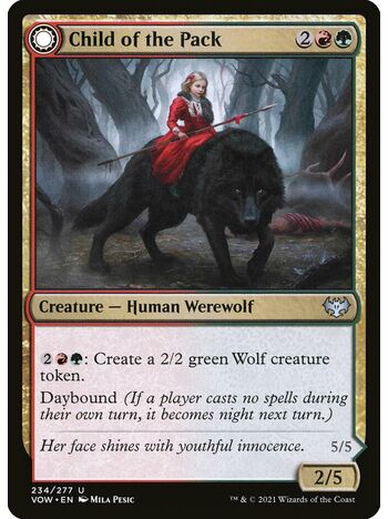 Child of the Pack // Savage Packmate