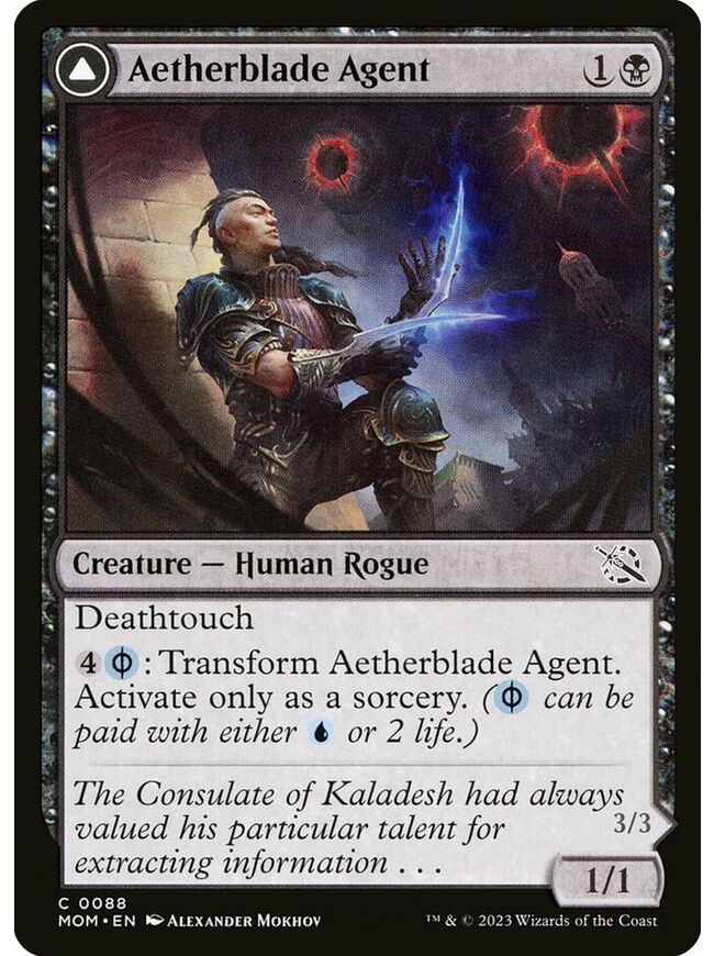 Aetherblade Agent // Gitaxian Mindstinger