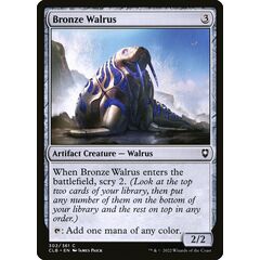 Bronze Walrus