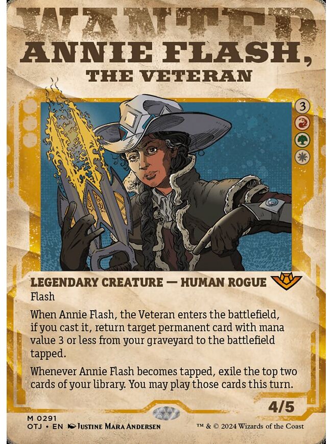 Annie Flash, the Veteran
