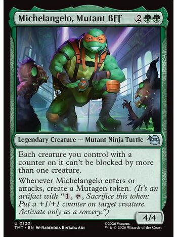Michelangelo, Mutant BFF