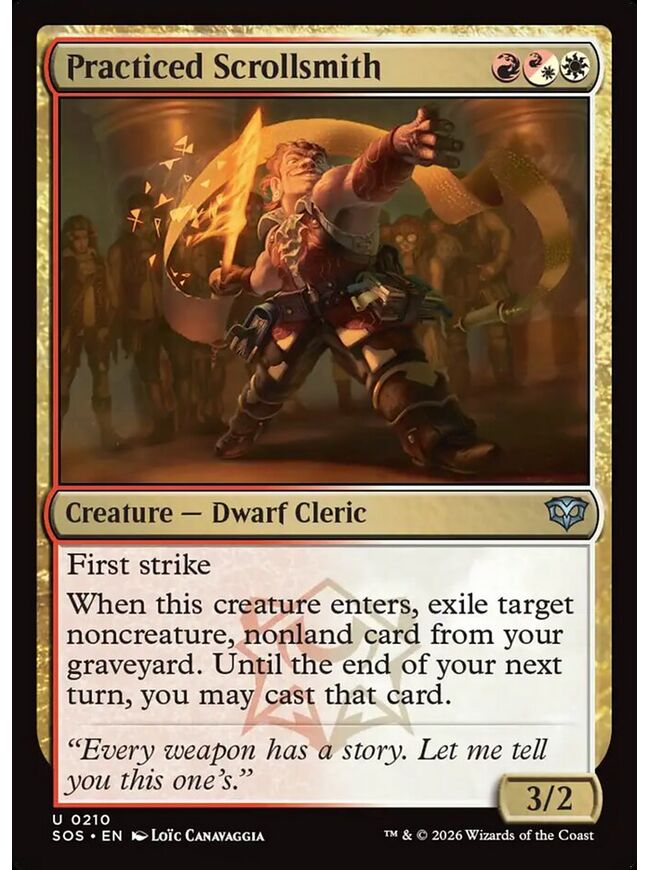 Practiced Scrollsmith