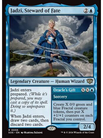 Jadzi, Steward of Fate // Oracle's Gift