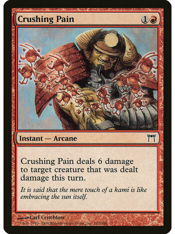 Crushing Pain