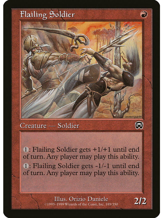 Flailing Soldier