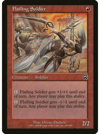 Flailing Soldier