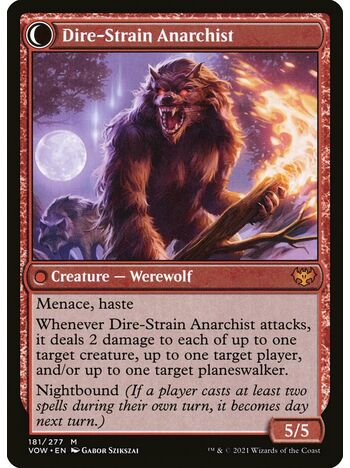 Volatile Arsonist // Dire-Strain Anarchist