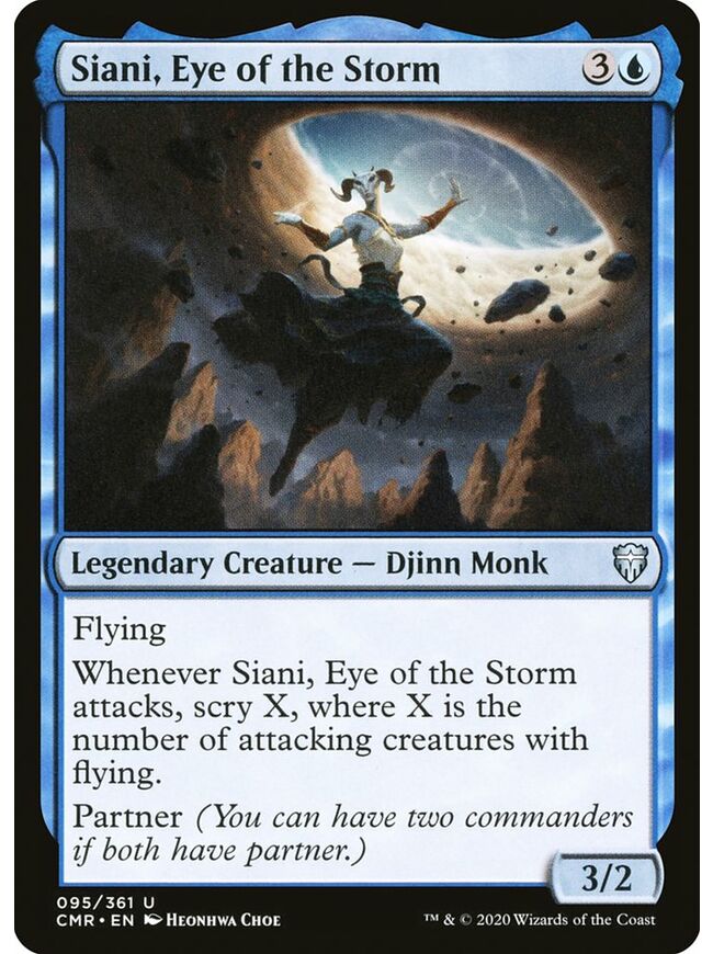 Siani, Eye of the Storm