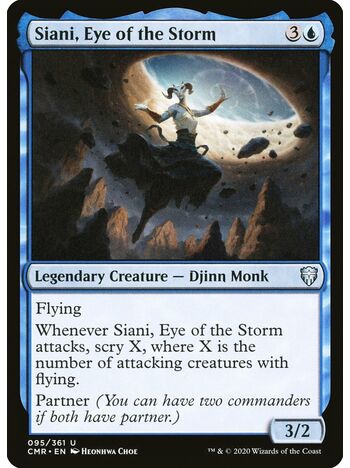 Siani, Eye of the Storm