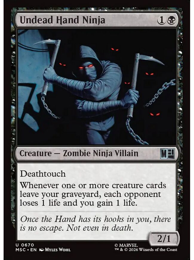 Undead Hand Ninja