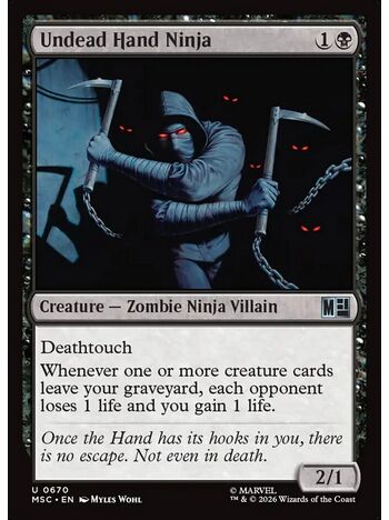 Undead Hand Ninja