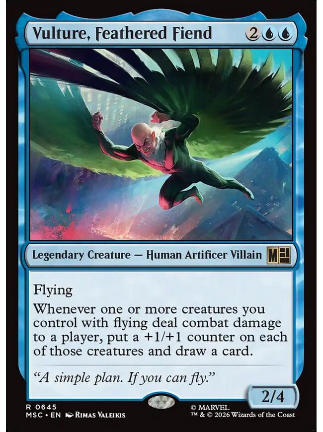 Vulture, Feathered Fiend