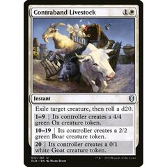 Contraband Livestock