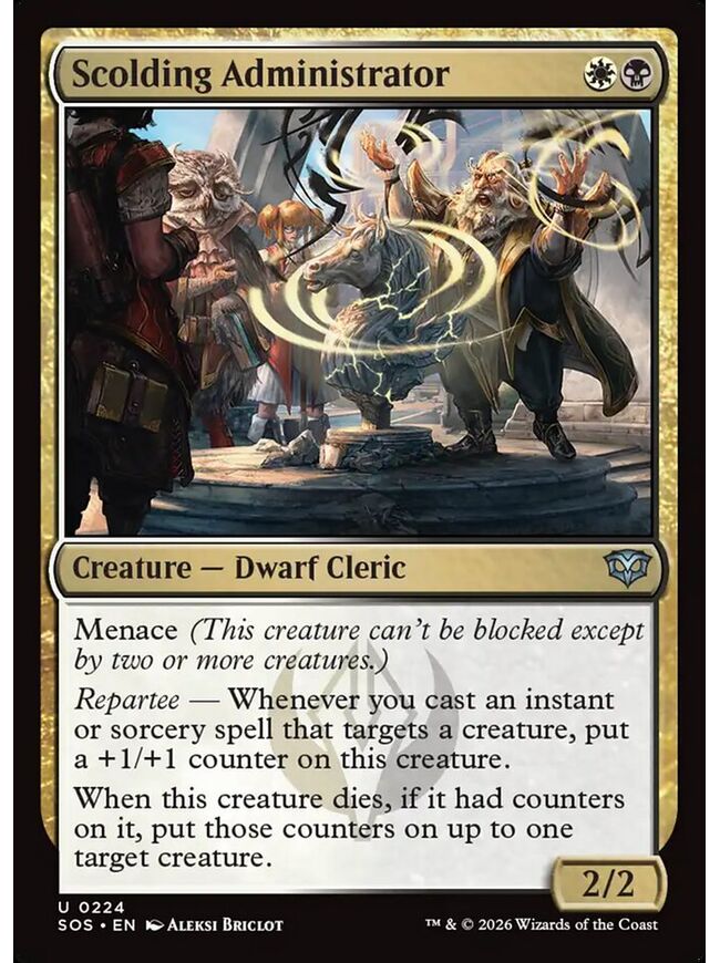 Scolding Administrator