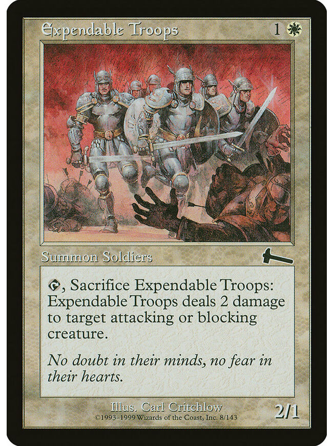 Expendable Troops