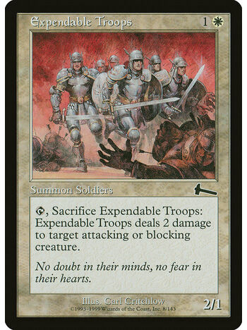 Expendable Troops