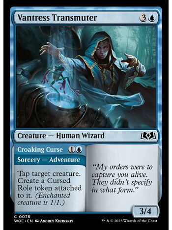 Vantress Transmuter // Croaking Curse