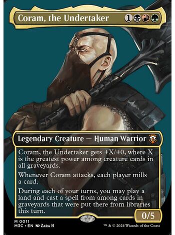 Coram, the Undertaker