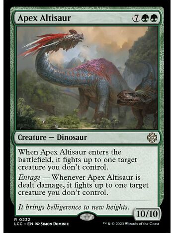 Apex Altisaur