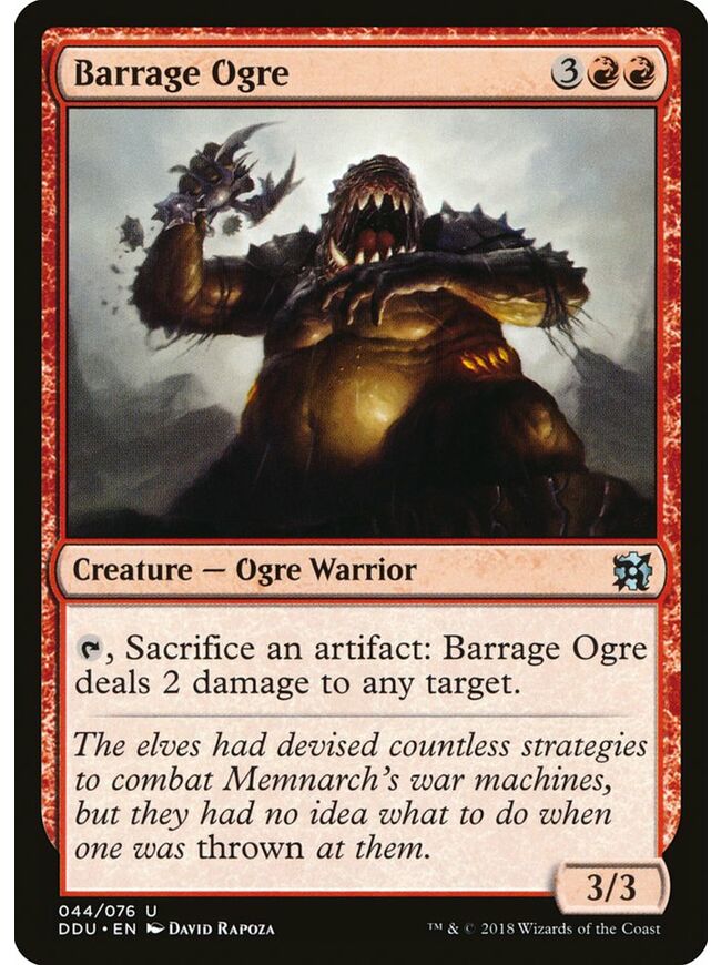 Barrage Ogre