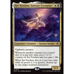 Syr Vondam, Sunstar Exemplar