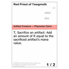 Red Priest of Yawgmoth