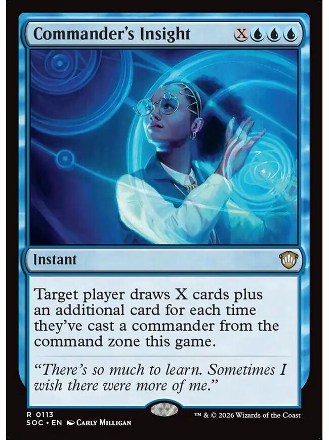 Commander's Insight