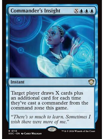 Commander's Insight