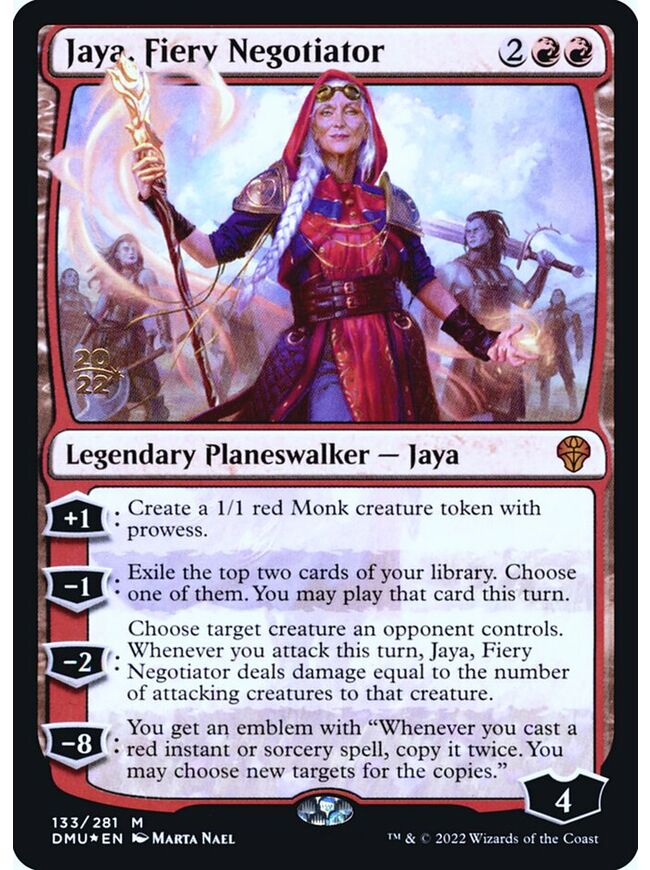 Jaya, Fiery Negotiator