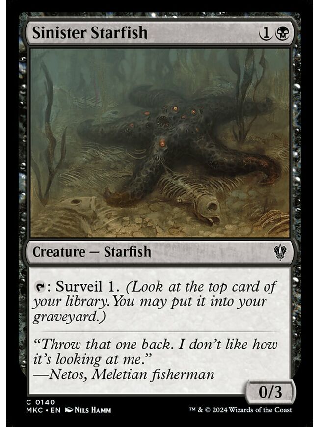 Sinister Starfish