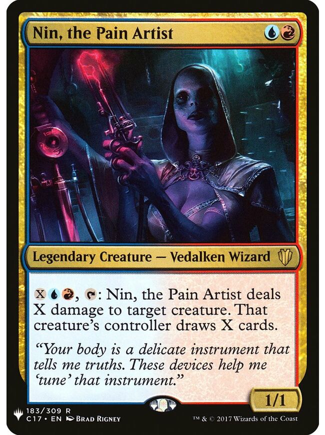 Nin, the Pain Artist