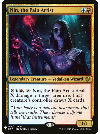 Nin, the Pain Artist