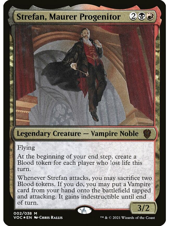 Strefan, Maurer Progenitor
