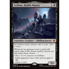 Gollum, Riddle Master