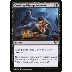 Crushing Disappointment