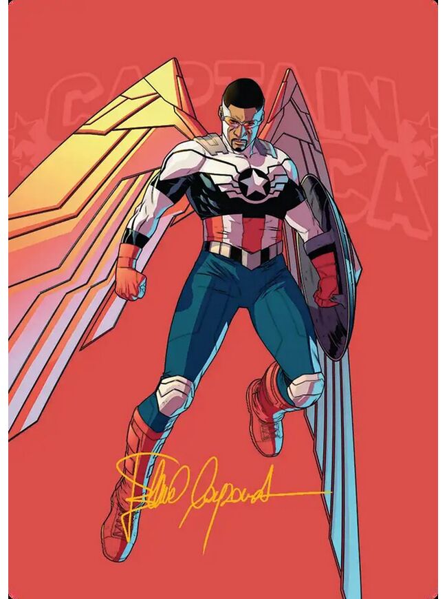 Captain America, Wings of Freedom // Captain America, Wings of Freedom (Art Series)