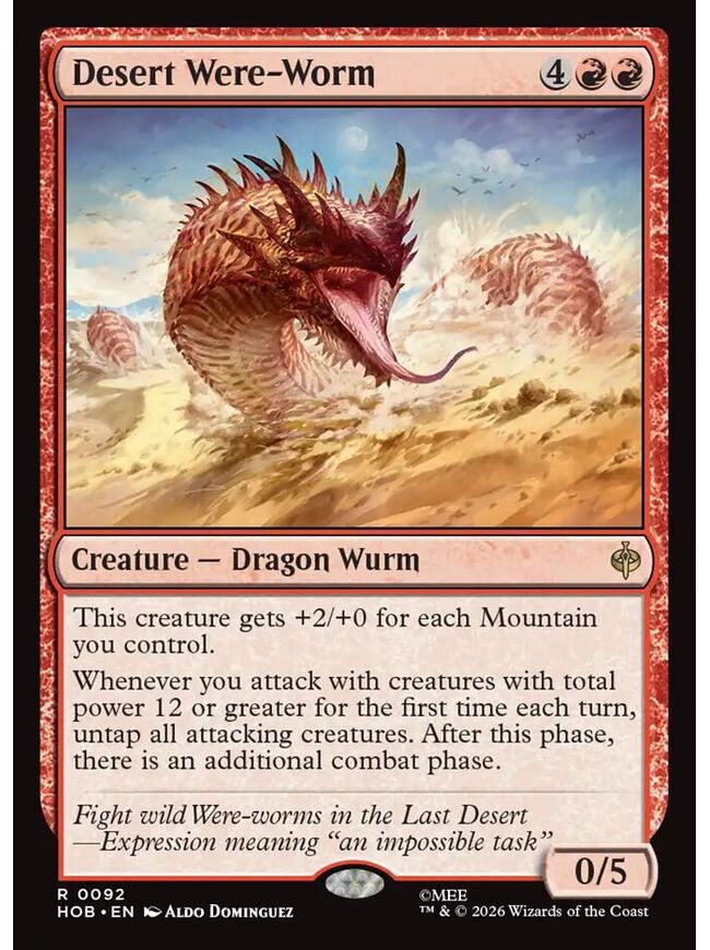 Desert Were-Worm