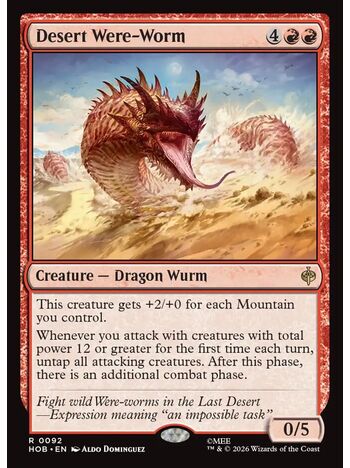 Desert Were-Worm