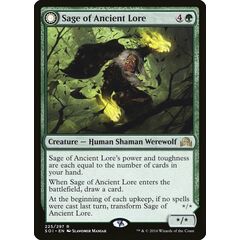 Sage of Ancient Lore // Werewolf of Ancient Hunger