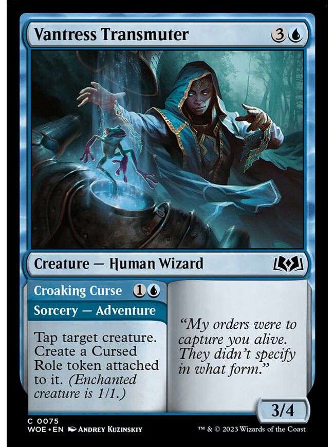 Vantress Transmuter // Croaking Curse