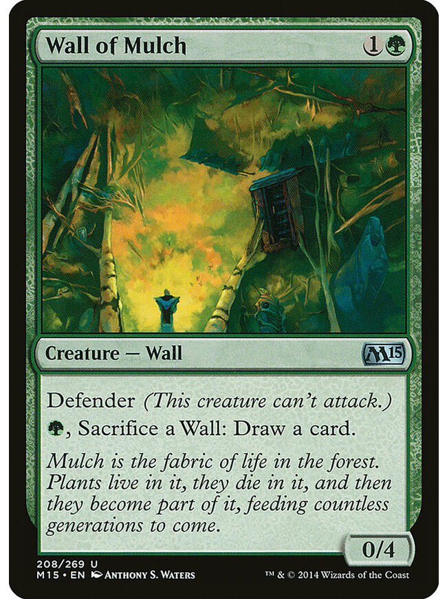 Wall of Mulch